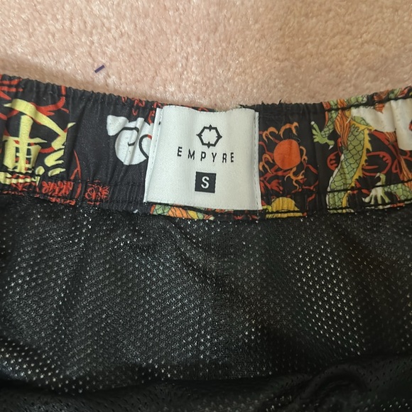 Zumiez Empyre Kids Ollie Dragon Black Board Shorts Swim Trunks - Picture 6 of 8